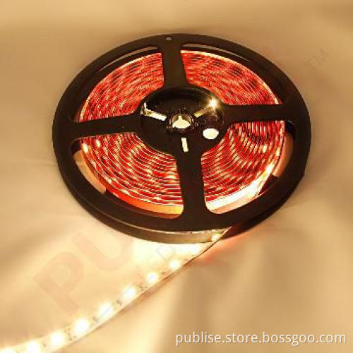 PU-cover Waterproof  LED Strip light 120pcs SMD3528